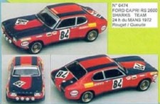 1972 Ford Capri RS 2600 #84 Le