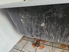 freestanding bath tub cast iron roll top claw feet lovely enamel 