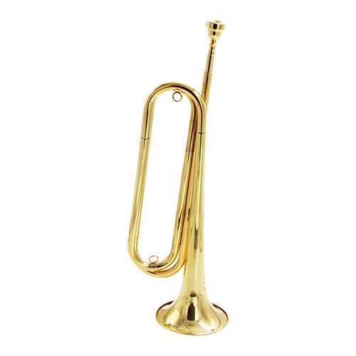 Cavalry trumpet brass - cavalry, 17.32''