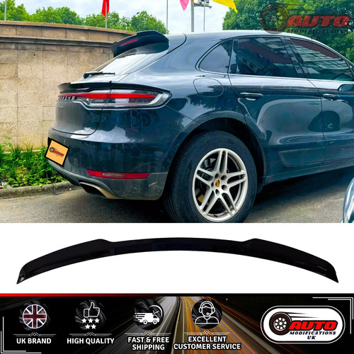Porsche macan rear gloss black - rear,