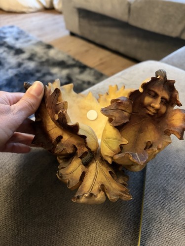 Innovation oak leaf face bowl - face, bowl/