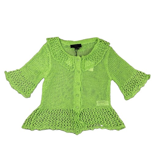 Nwt zara lime green open - nwt,