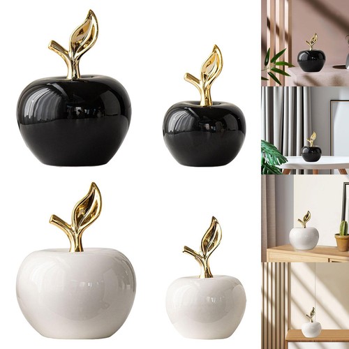 Apples statue ceramic - apples,