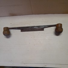 Draw  Knife Chisel French Vintage Forged Bodger Tree Wood carve shape plane oak