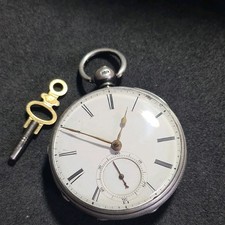 Antique solid Silver fusee