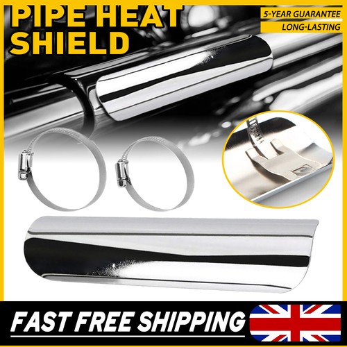 Motorcycle chrome exhaust - chrome,