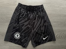 Chelsea FC Nike 2021/2022 Men’s Black Goalkeeper Shorts - Size Small