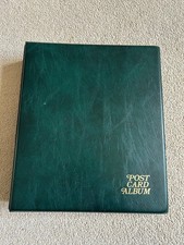 Empty Postcard Album With