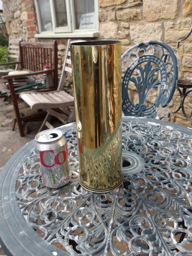 Antique 1916 ww1 brass shell - 1916,