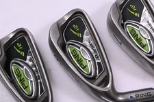 Left Hand Ping Rapture V2 Irons / 5-PW+SW / Blue Dot / Regular Flex Ping AWT