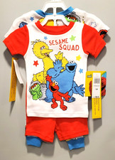 Sesame Street Pajamas Set Size