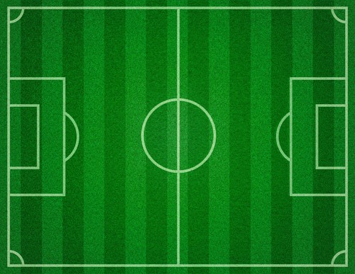 Football pitch edible cake - football,