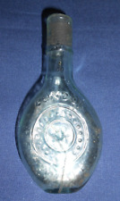 VINTAGE c1900s MINIATURE TINY LONDON BURST LIP BABY FEEDER BOTTLE JUST  9cm HIGH