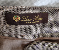 Loro Piana wide leg trousers