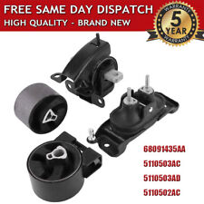 4x Engine Motor Mount Set for 2008-2015 Chrysler Grand Voyager RT 2.8CRD UK NEW 