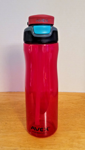 Avex pink water bottle 25oz - water,