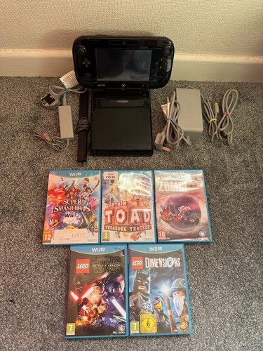 Nintendo wii 32gb pal black - u,