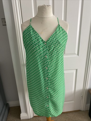 Hush green silky mini dress - mini,