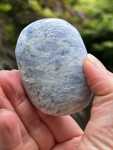 Blue kyanite ruby quartz - kyanite,