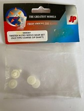 J PERKINS 6600361 TWISTER MICRO SERVO GEAR SET [OLD TYPE COARSE O/P SHAFT] RC