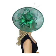 Large Flower Feather Hatinator