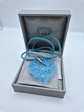 Lalique stunning blue heart - lalique,