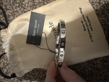 kate spade silver bangle