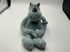 NICI RETIRED Blue Curly Shaggy
