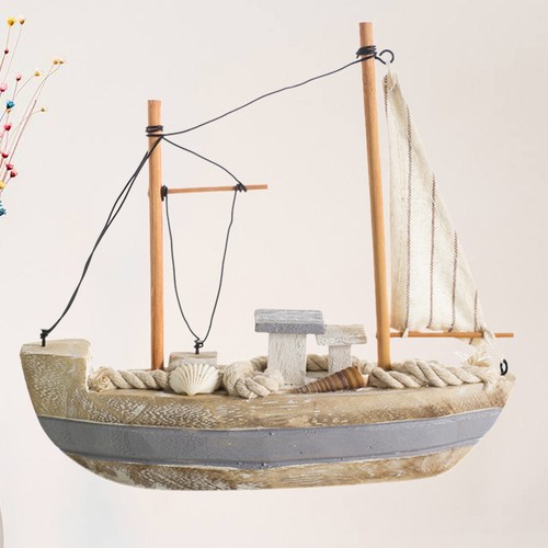 Wooden fishing boat - fishing, adornment