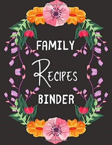 Store family recipes binder - store,