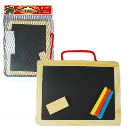 Wooden chalkboard set - chalkboard, |