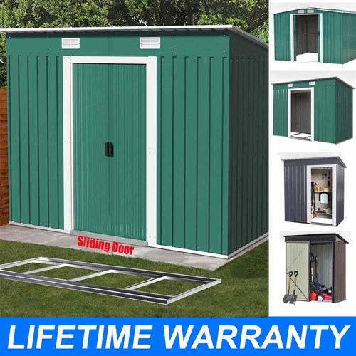 Metal garden shed 8 x - garden, 6