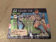 2002 ITALY V ENGLAND SIX