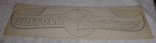Vintage lawn mower - , decals