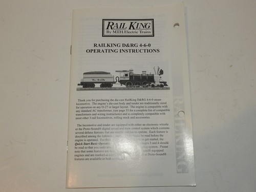 Rail king mth - king,
