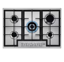 AEG HGB75420YM Gas Hob 75 cm Slimline Stainless Steel