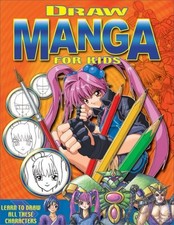 Draw manga for kids grey - draw,