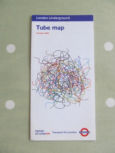 London underground tube - london, map