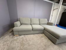 Grey DFS L shape sofa DELIVERY AVAILABLE !