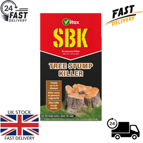 Sbk tree stump killer - stump, treats