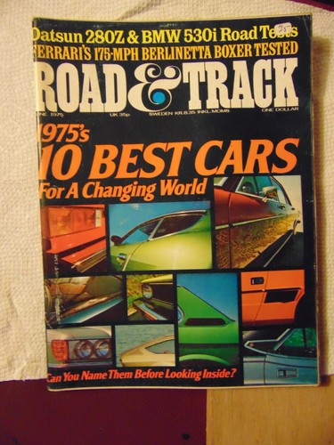Car and driver magazine - car,