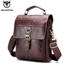 Men's Leather Messenger Bag