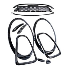 For MINI R58 Cooper S JCW Full DeChrome Gloss Black Out Kit Covers KillAllChrome