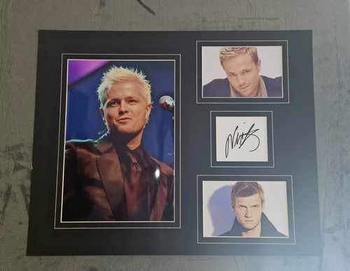 Nicky byrne westlife - nicky, signed