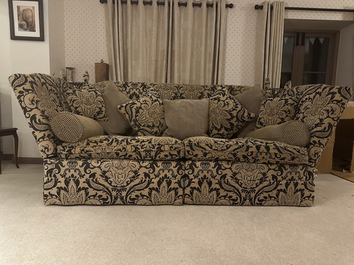 Knole and seater sofa - 4,