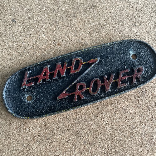 Genuine original land rover - original,