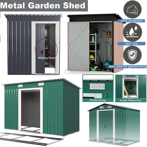 Metal garden shed 8 - shed, 6