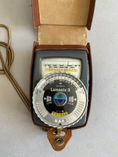 Gossen Lunasix 3 Lightmeter - well used. Great in low level light