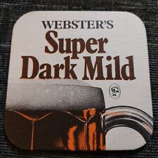 Websters Beer Mat Uk Cat No