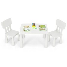 3 Pcs Kids Table and Chair Set